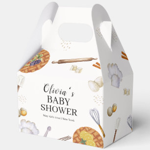 Rustic Cutie Baking Pie Baby Shower Favour Box