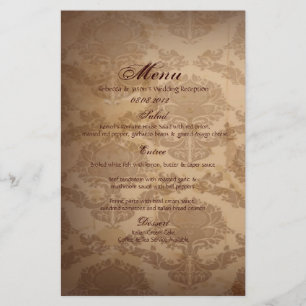 rustic damask Western Cowboy wedding