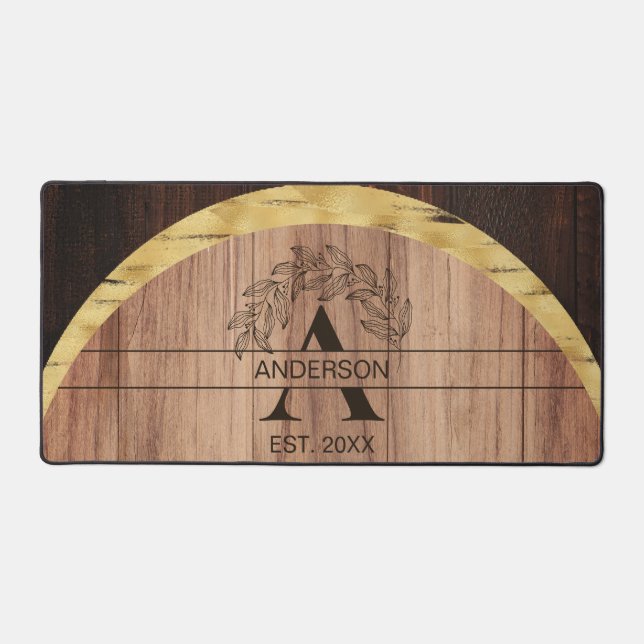 Rustic Desk Mat (Front)