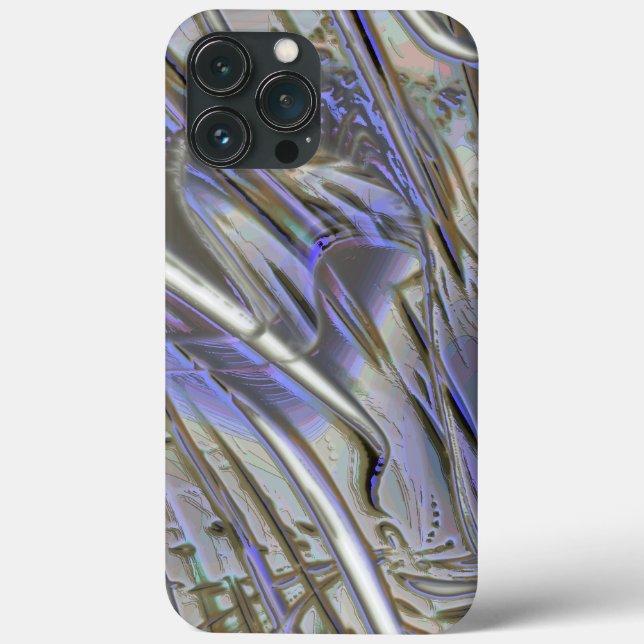 Rustic digital enlargement mix of polished carved  Case-Mate iPhone case (Back)