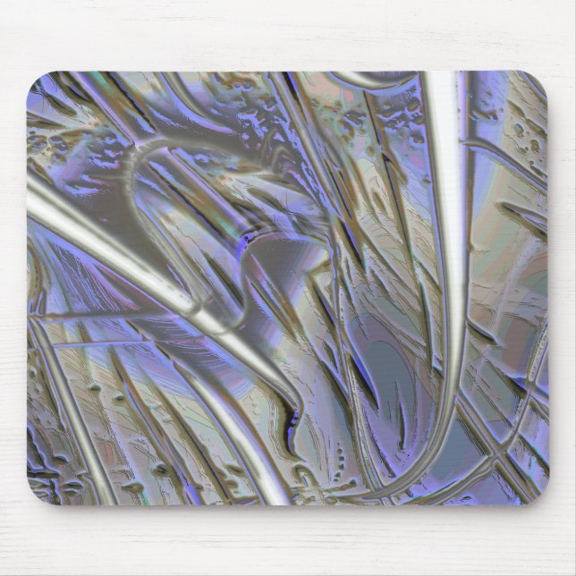 Rustic digital enlargement mix of polished carved  mouse pad (Front)