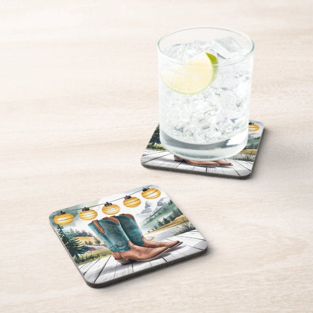 Rustic Drink Coaster for Home Decor (Right Side)