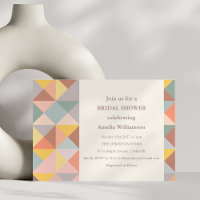 Rustic Earthy Fall Neutrals Stylish Bridal Shower