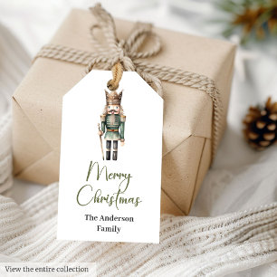 Rustic Earthy Neutral Cosy Christmas Gift Tags