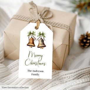 Rustic Earthy Neutral Cosy Minimalist Christmas Gift Tags