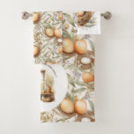 Rustic Easter Personalised Family Beige  Bath Towel Set<br><div class="desc">Rustic Easter Beige design. Matching products can be found in Rustic Easter Brunch collection.</div>