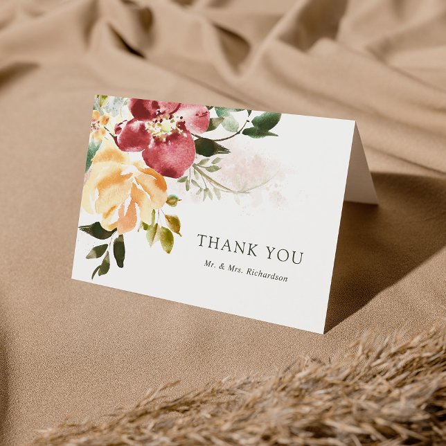 Rustic Elegance | Floral Thank You (Creator Uploaded)