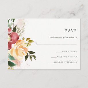 Rustic Elegance Floral Wedding Response