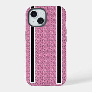 Rustic Elegant Floral Pattern iPhone 15 Case