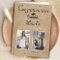 Rustic Elegant Gold Ornament 2 Photo Graduation
