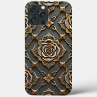 Rustic Elegant Metallic Rose