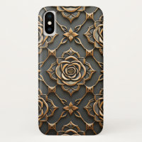 Rustic Elegant Metallic Rose