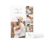 Rustic Elegant Photo Collage Wedding