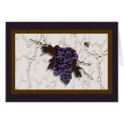 Rustic Elegant Purple Grapes