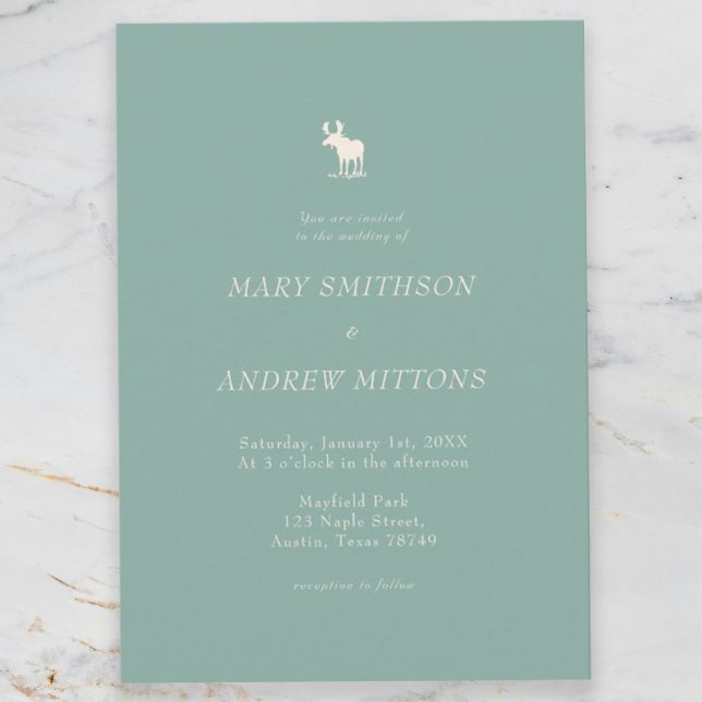 Rustic Elegant Wedding Invitation (Creator Uploaded)