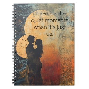 Rustic Embrace Spiral Notebook