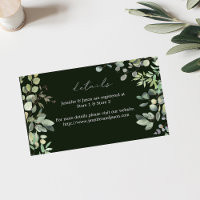 Rustic Eucalyptus Details SM - Green