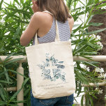 Rustic Eucalyptus Fern Foliage Cross Christening Tote Bag<br><div class="desc">For any further customisation or any other matching items,  please feel free to contact me at yellowfebstudio@gmail.com</div>