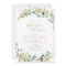 Rustic eucalyptus gold greenery boho bridal shower