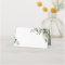 Rustic Eucalyptus Greenery Wedding Place Card