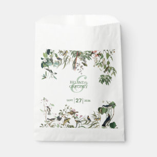 Rustic Eucalyptus Leaves Vintage Greenery Wedding Favour Bags