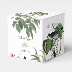 Rustic Eucalyptus Leaves Vintage Greenery Wedding Favour Box