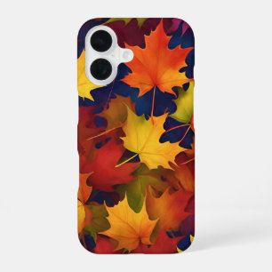 Rustic Fall Foliage iPhone 16 Case
