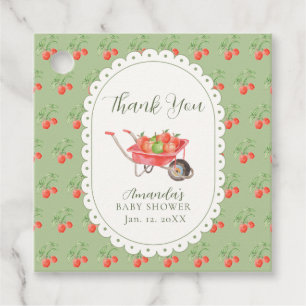 Rustic Fall Harvest Apple Of Our Eye Baby Shower Favour Tags