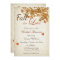 Rustic Fall in Love Bridal Shower Invitation