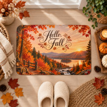 Rustic Fall Season Illustration