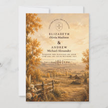 Rustic Fall Western Wedding