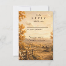 Rustic Fall Western Wedding