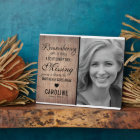 Rustic Family Memorial | Photo Keepsake