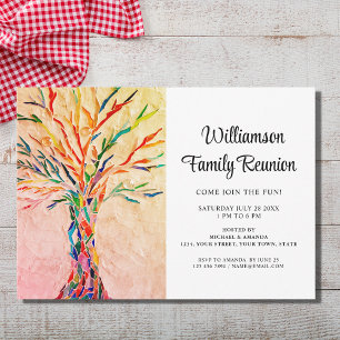 Rustic Family Reunion Invitation