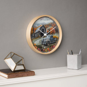 Rustic Farm Clock