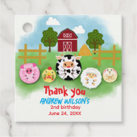 Rustic Farm Party Animals Balls Ready to Play Ball