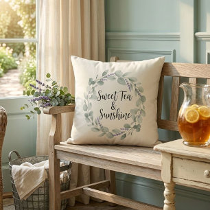 Rustic Farmhouse Decorative Throw Pillow - Cozy 