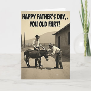 Rustic Fathers Day Greeting Card