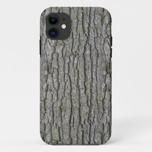 Rustic Faux Dry Wood Grain Tree Bark Case-Mate iPhone Case
