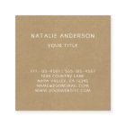 Rustic Faux Kraft Floral Wreath 