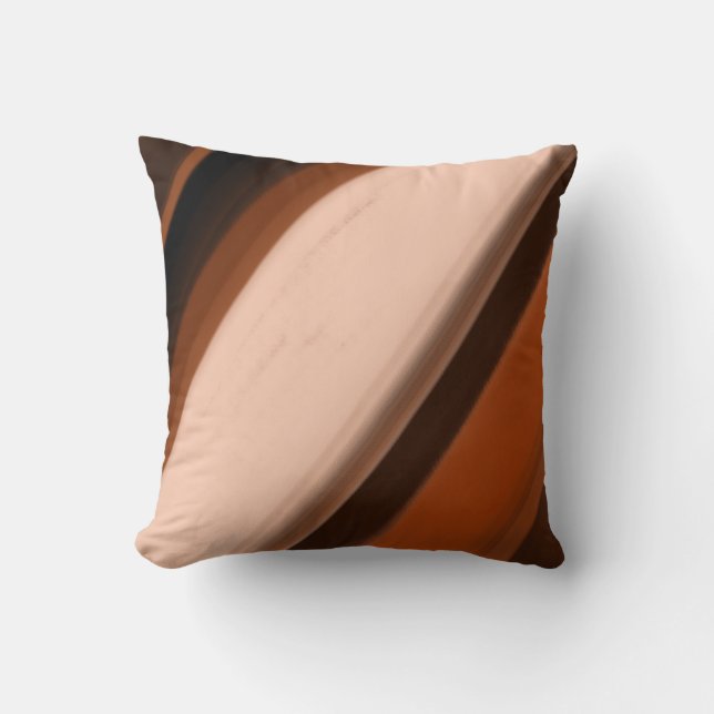 Rustic Faux Wood Fancy Cushion (Front)