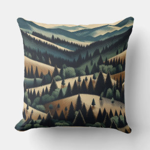 Rustic Flannel Cushion