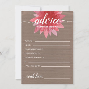 Rustic Floral Advice for the Bride Bridal Shower