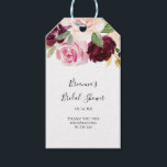 Rustic Floral and Botanical Foliage Bridal Shower Gift Tags<br><div class="desc">These rustic floral and botanical foliage bridal shower gift tags are perfect for a modern wedding shower. The design features beautiful and colourful hand-drawn flowers and foliage,  elegantly arranged into attractive bouquets.</div>