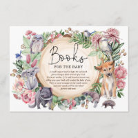 Rustic Floral Australia Animals Books for Baby