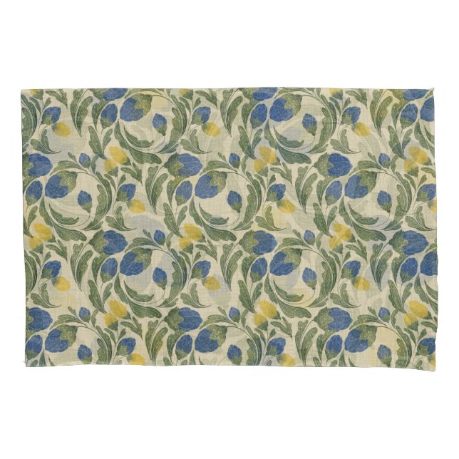Rustic Floral Comfort Sheet Pillowcase (Front-Left)