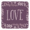 Rustic Floral Love | Purple |