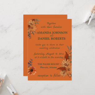 Rustic Florals Just Waiting to Invite your Guests
