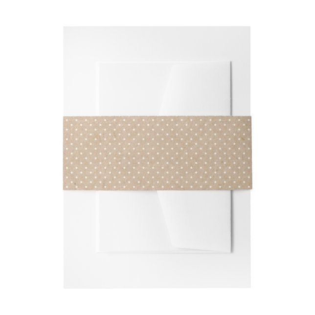 Rustic Flowers Collection | Belly Bands Invitation Belly Band (Front Example)