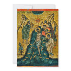 Rustic Foliage Wreath Orthodox Christian Baptism  